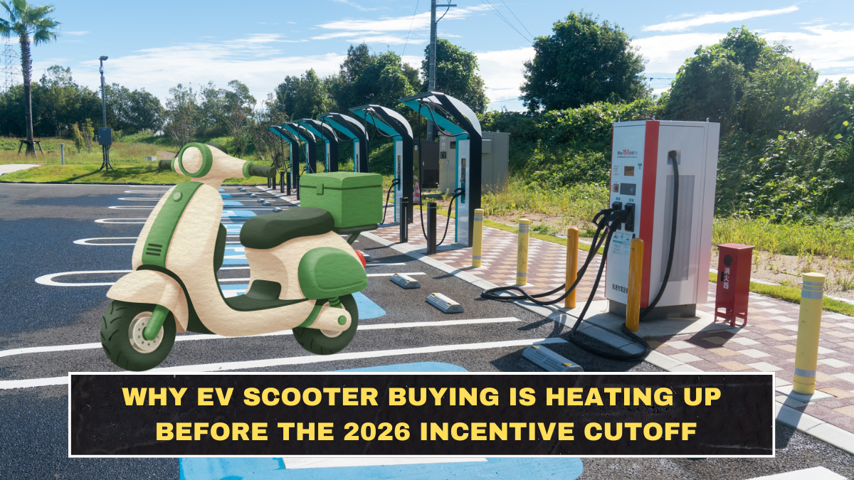 Why EV Scooter Buying Is Heating Up Before the 2026 Incentive Cutoff
