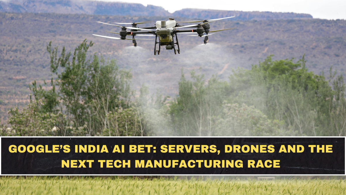 Google’s India AI Bet: Servers, Drones and the Next Tech Manufacturing Race
