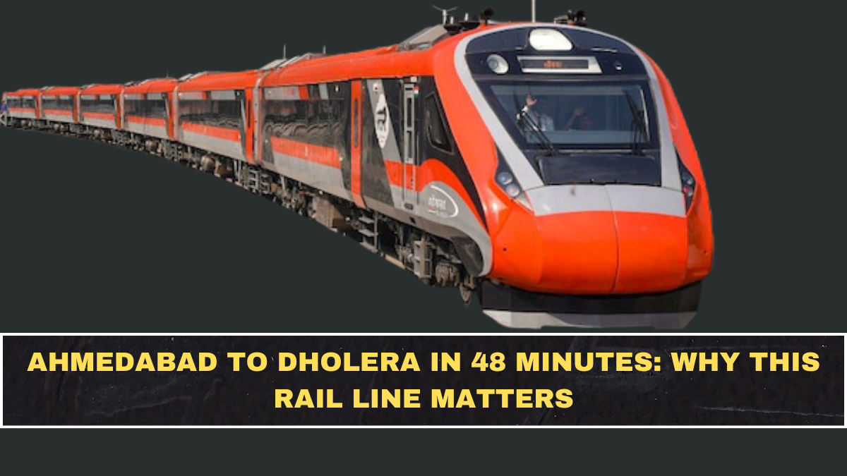 Ahmedabad to Dholera in 48 Minutes: Why This Rail Line Matters