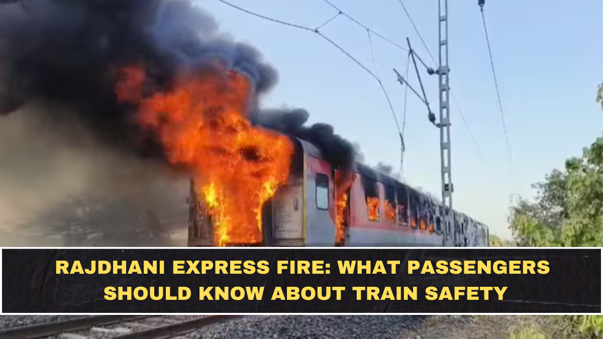Rajdhani Express Fire: What Passengers Should Know About Train Safety
